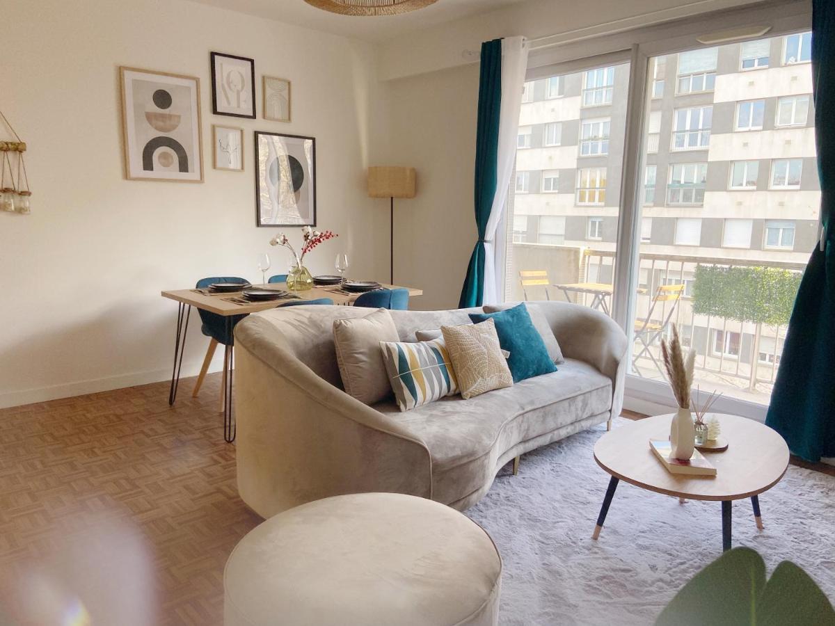 Confort & Elegance En Ville Avec Parking Gratuit Le Mans Buitenkant foto