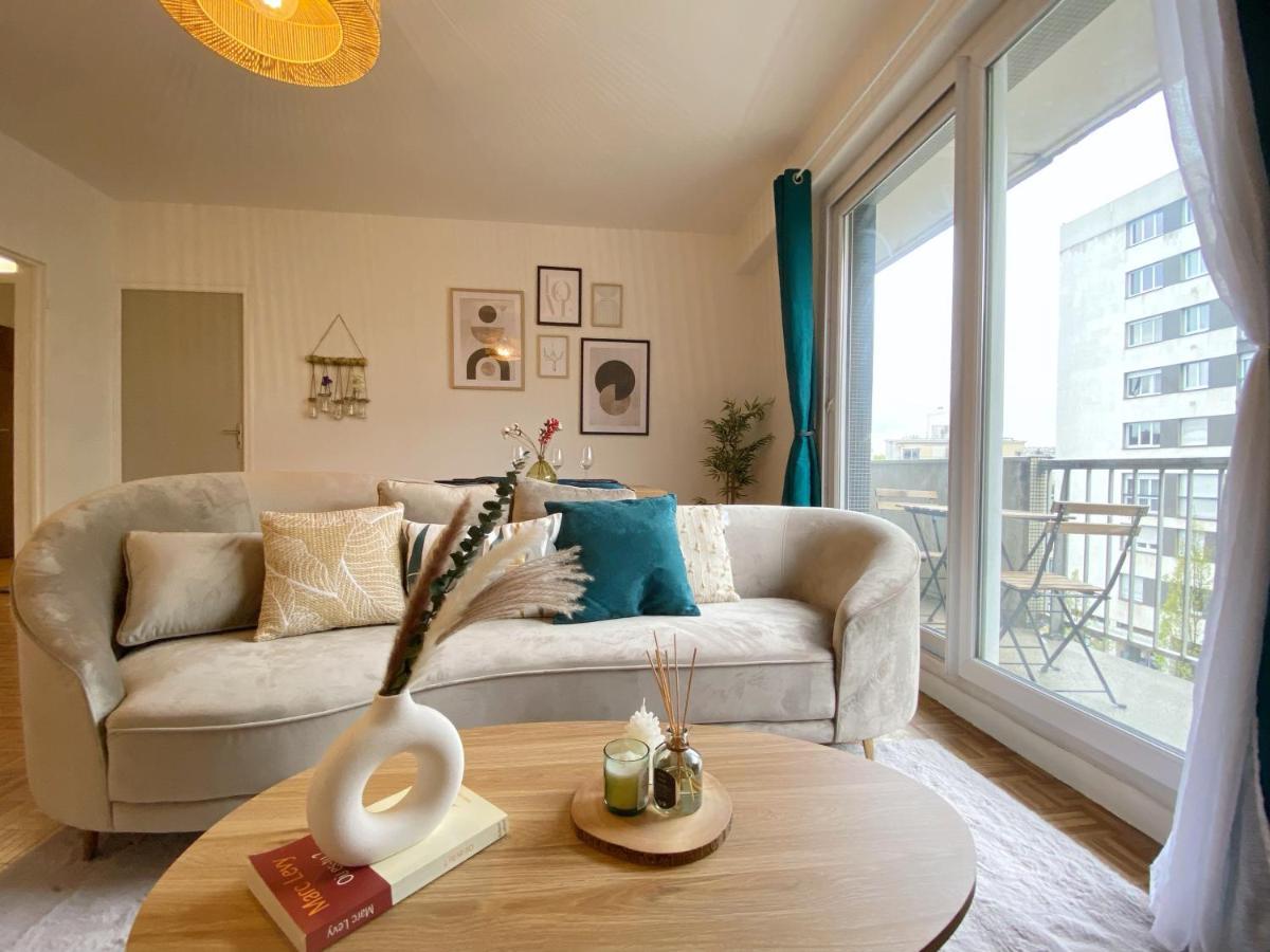 Confort & Elegance En Ville Avec Parking Gratuit Le Mans Buitenkant foto
