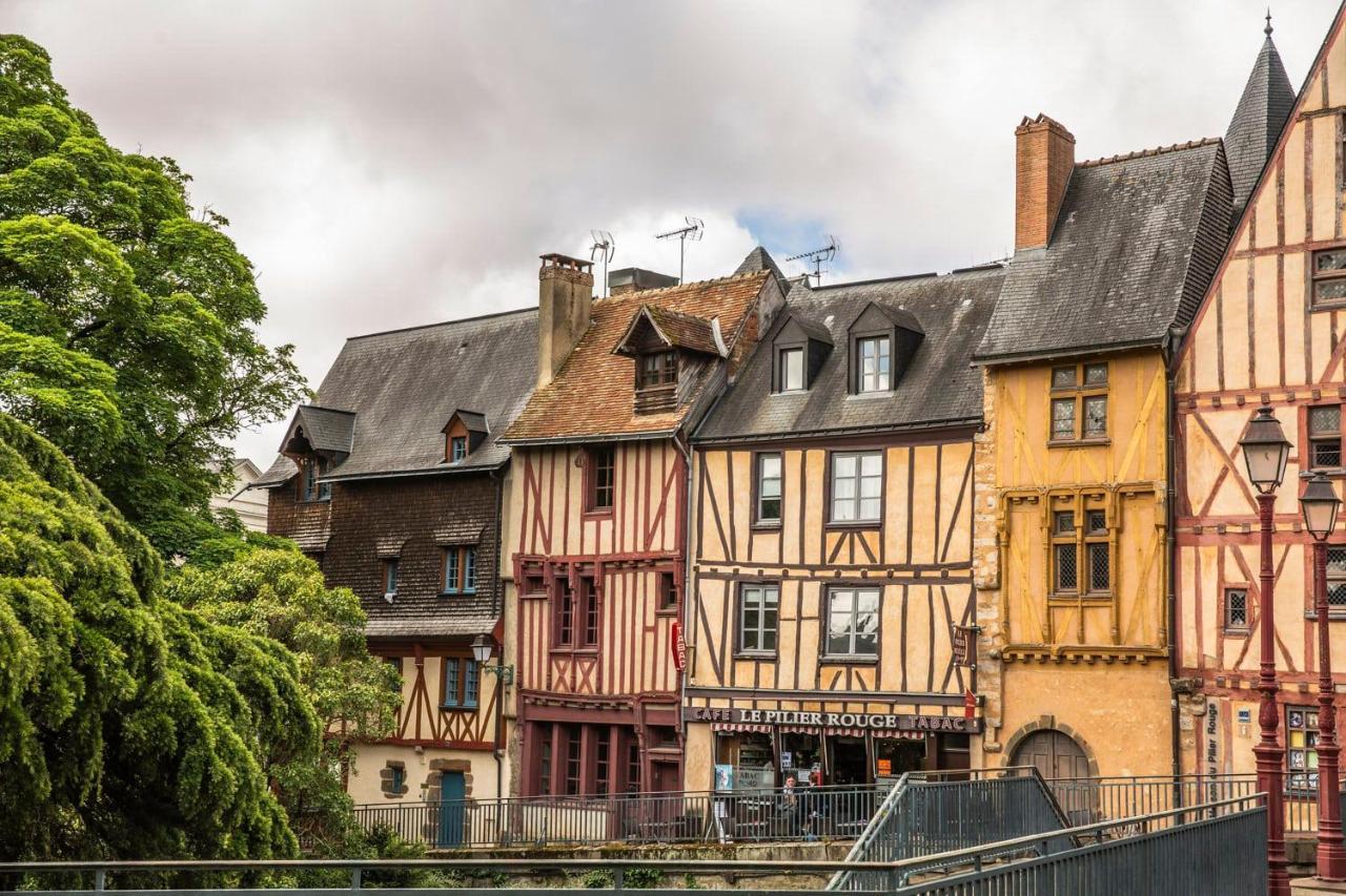 Confort & Elegance En Ville Avec Parking Gratuit Le Mans Buitenkant foto